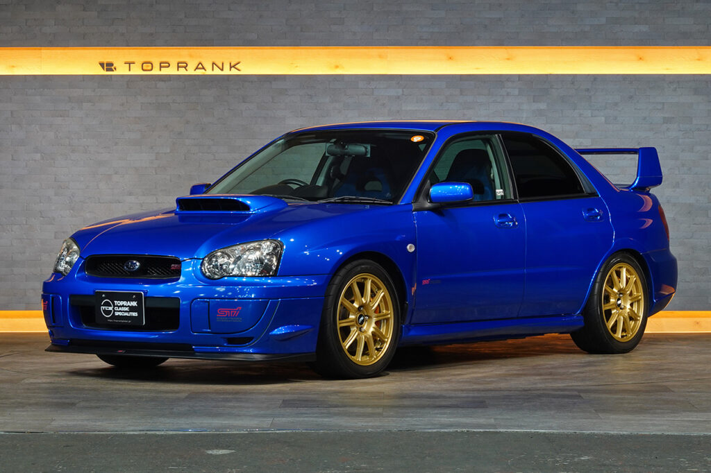 2004 SUBARU IMPREZA WRX STI – 76,000 km – Japan