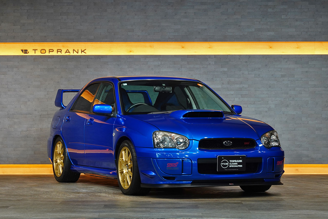 2004 SUBARU IMPREZA WRX STI – 76,000 km – Japan