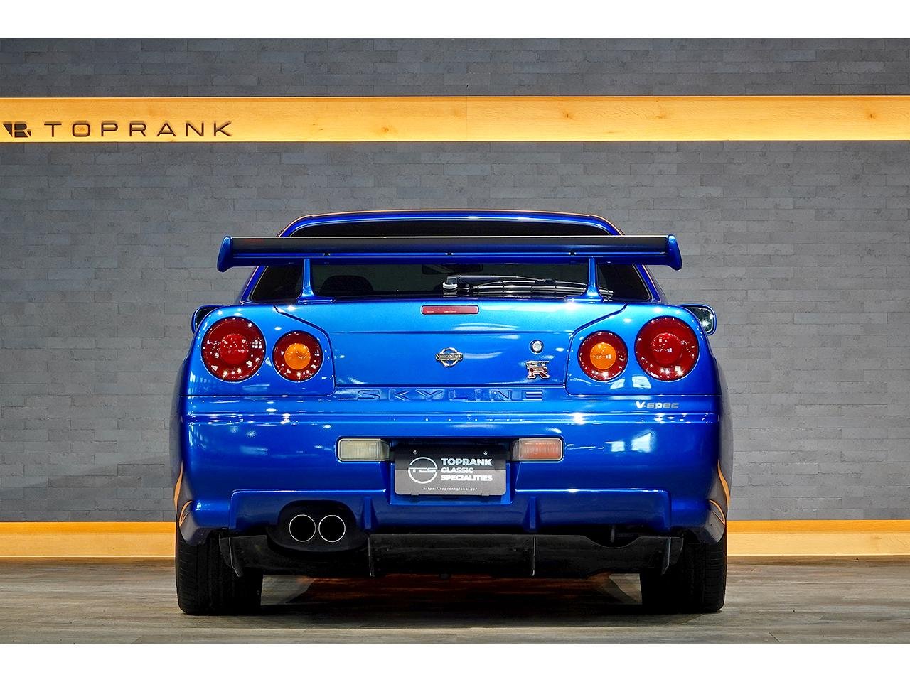 1999 NISSAN SKYLINE R34 GTR – 75000 km – Japan full