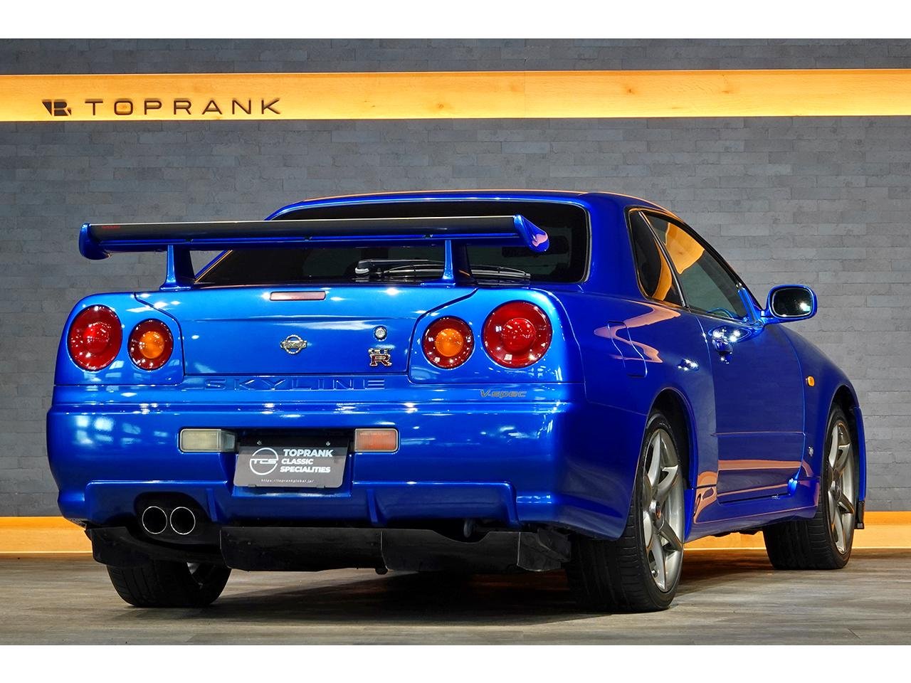 1999 NISSAN SKYLINE R34 GTR – 75000 km – Japan full