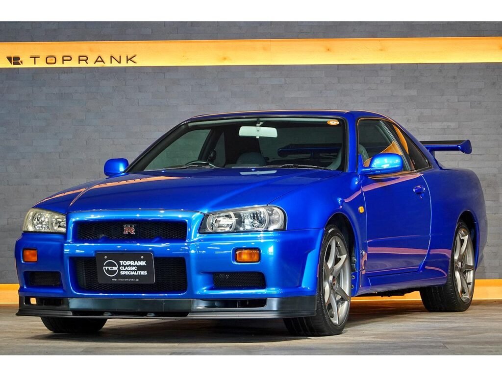 1999 NISSAN SKYLINE R34 GTR – 75000 km – Japan