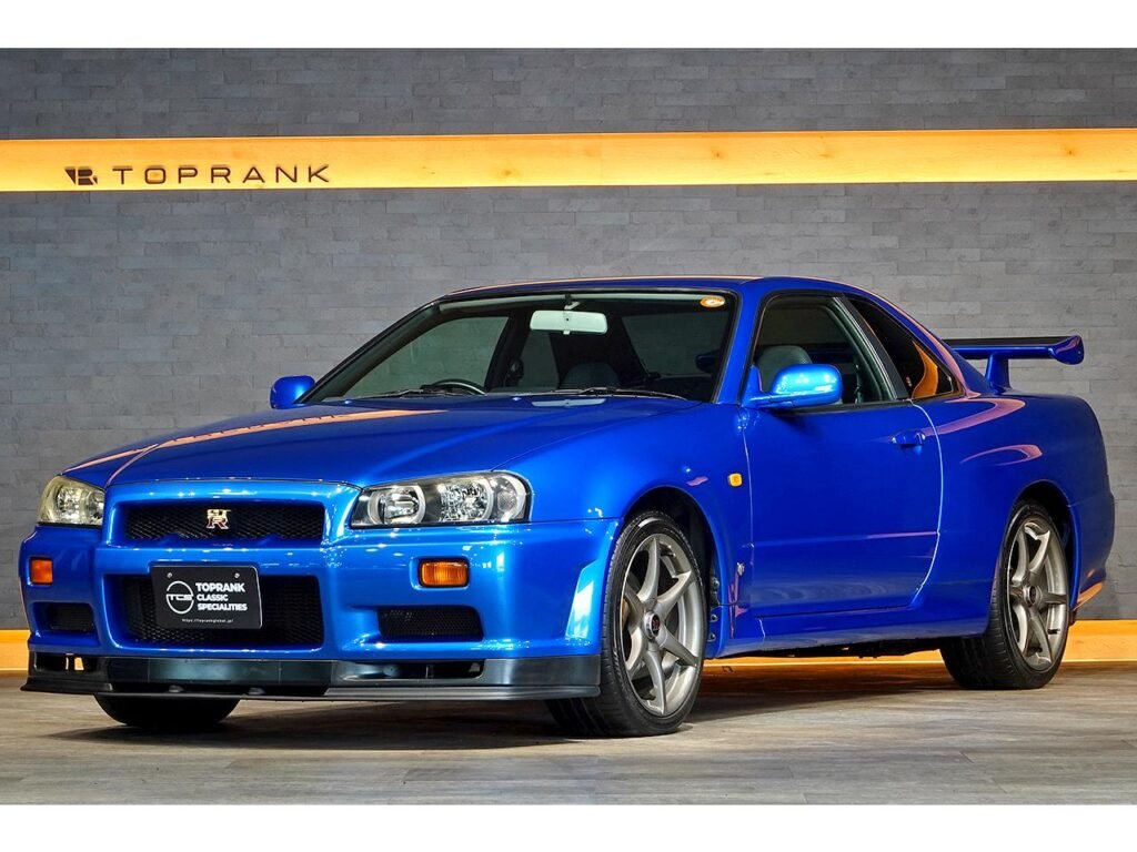 1999 NISSAN SKYLINE R34 GTR – 75000 km – Japan