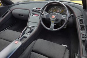 1995 Honda NSX-R Indy Yellow, Mugen exhaust